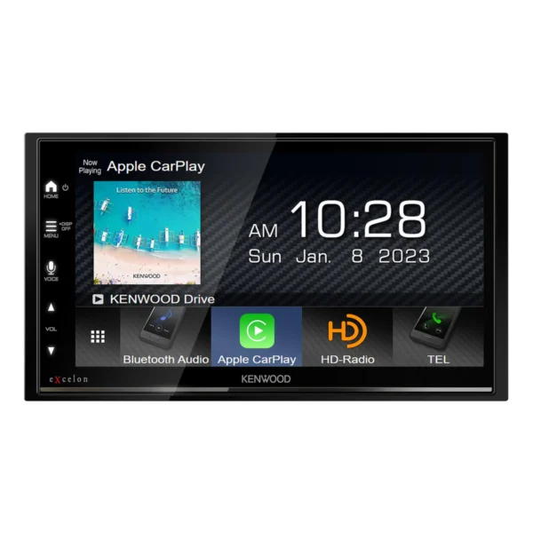 Kenwood Excelon DMX709S 2-DIN Headunit with SXV300v1 SiriusXM Tuner Bundle - Image 4